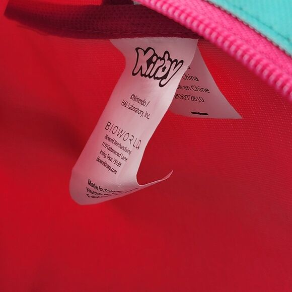 Bioworld Kirby Faces Nintendo 11" Mini Backpack - Picture 7 of 12